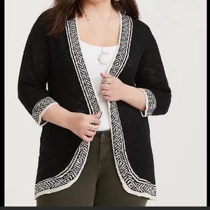NWOT Torrid Sweater Cardigan